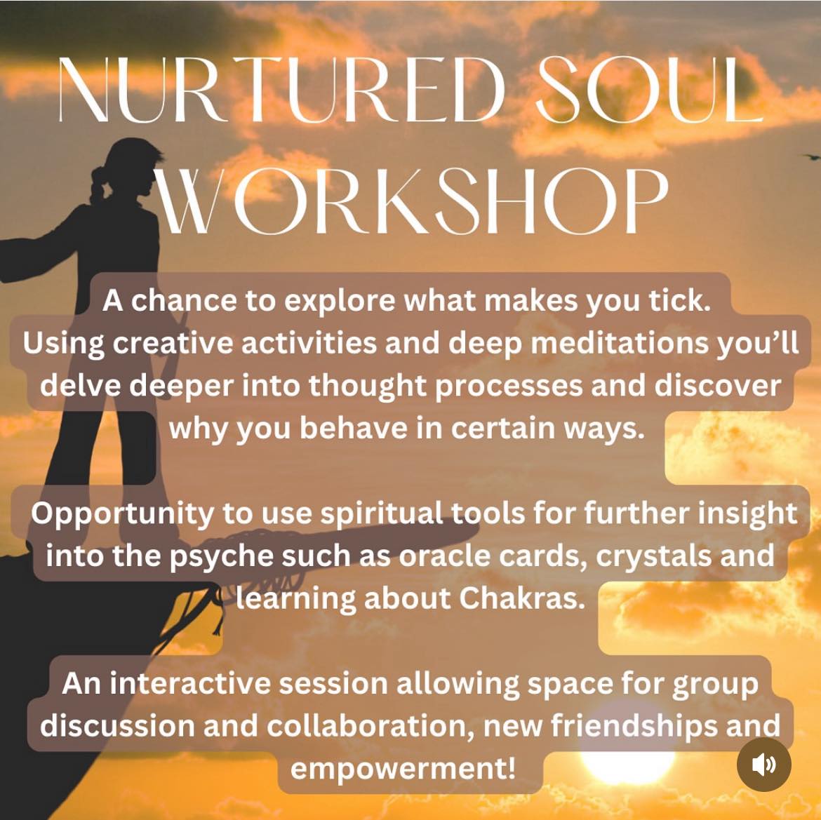 Nutured Soul Workshop Poster