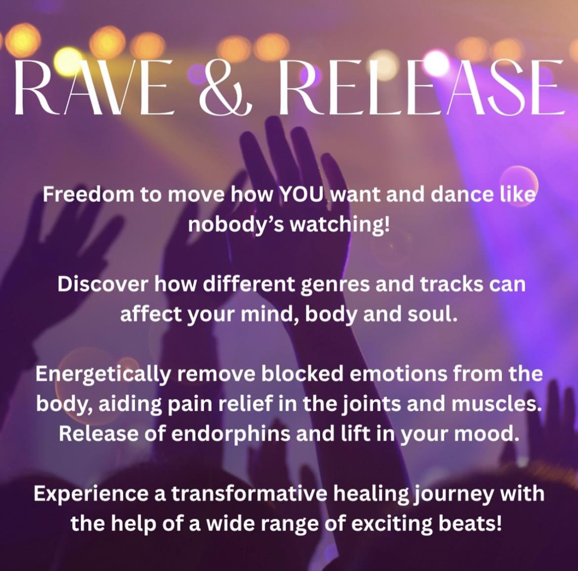 Rave Release Poster
