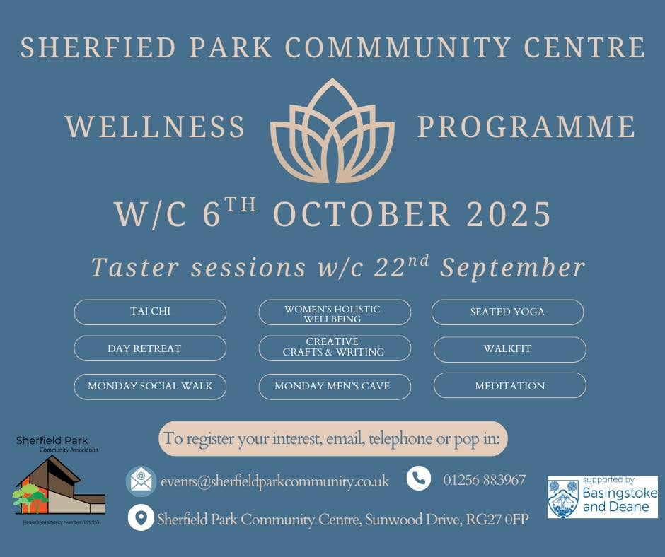 Wellbeing Programme Initial Facebook Post 05.09.25